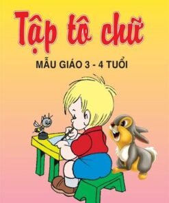 Tô chữ 3 - 4 tuổi